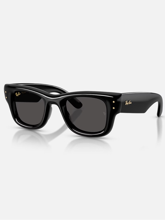 Ray-Ban Wayfarer Puffer X ASAP Polished Black Sunglasses RB4940 main image 8